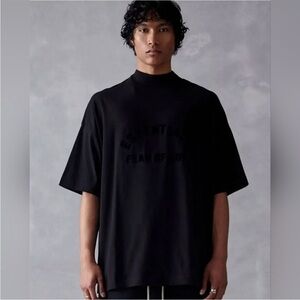 Essentials Fear of God Black Men's Shirt